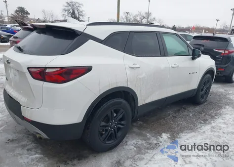 2021 Chevrolet Blazer Fwd 1Lt из США, поврежденный, VIN 3GNKBBRA9MS525171